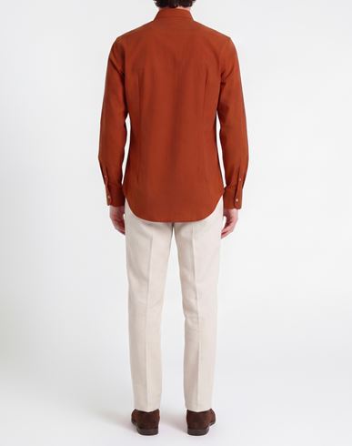 Man Shirt Rust Size 15 ½ Cotton