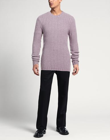 Man Sweater Lilac Size 44 Polyamide, Acrylic, Merino Wool