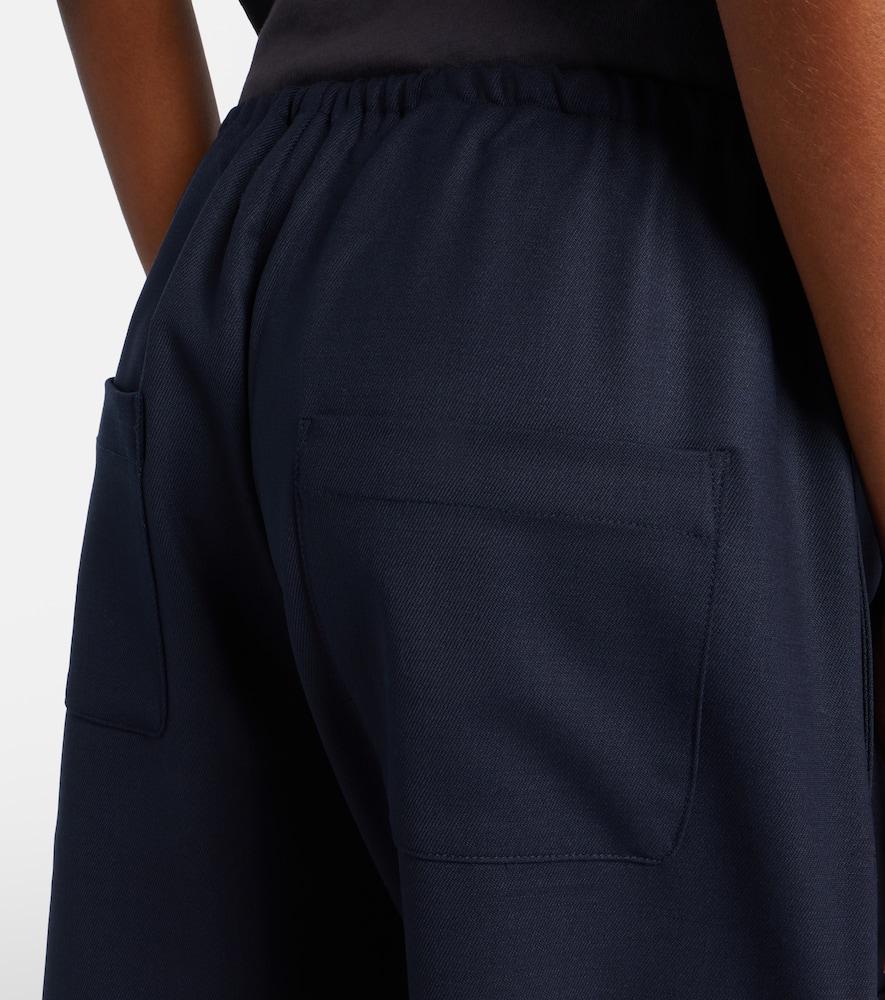 Jane wool-blend wide-leg pants