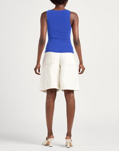 Woman Top Bright blue Size 0 Polyamide, Elastane