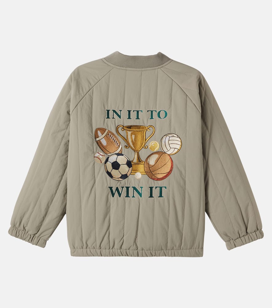 Konges Sløjd Juno embroidered bomber jacket