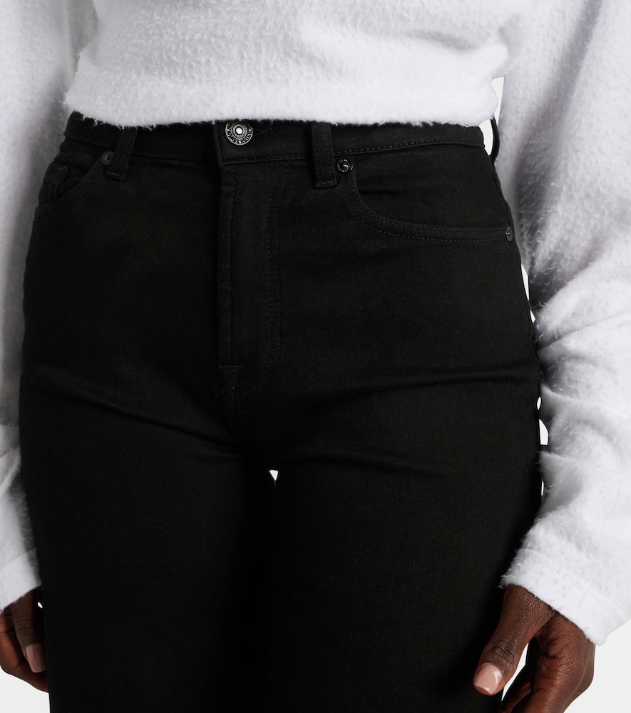 Lotta high-rise wide-leg jeans