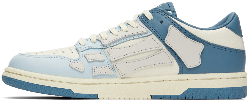 AMIRI Blue Skel-Top Low Sneakers