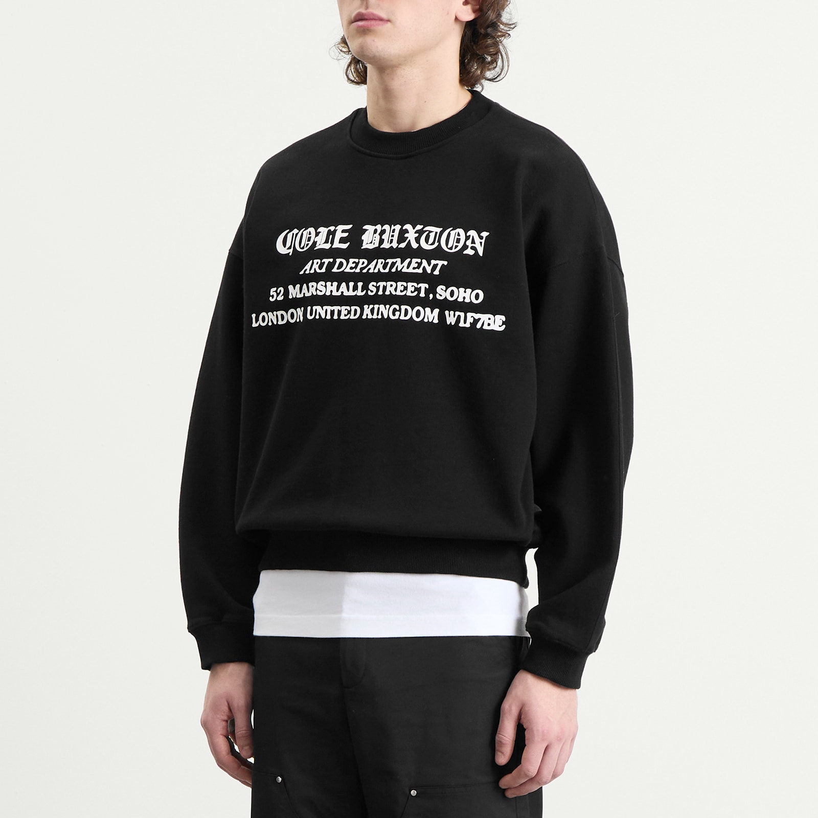 Men's Art Department Sweatshirt Black