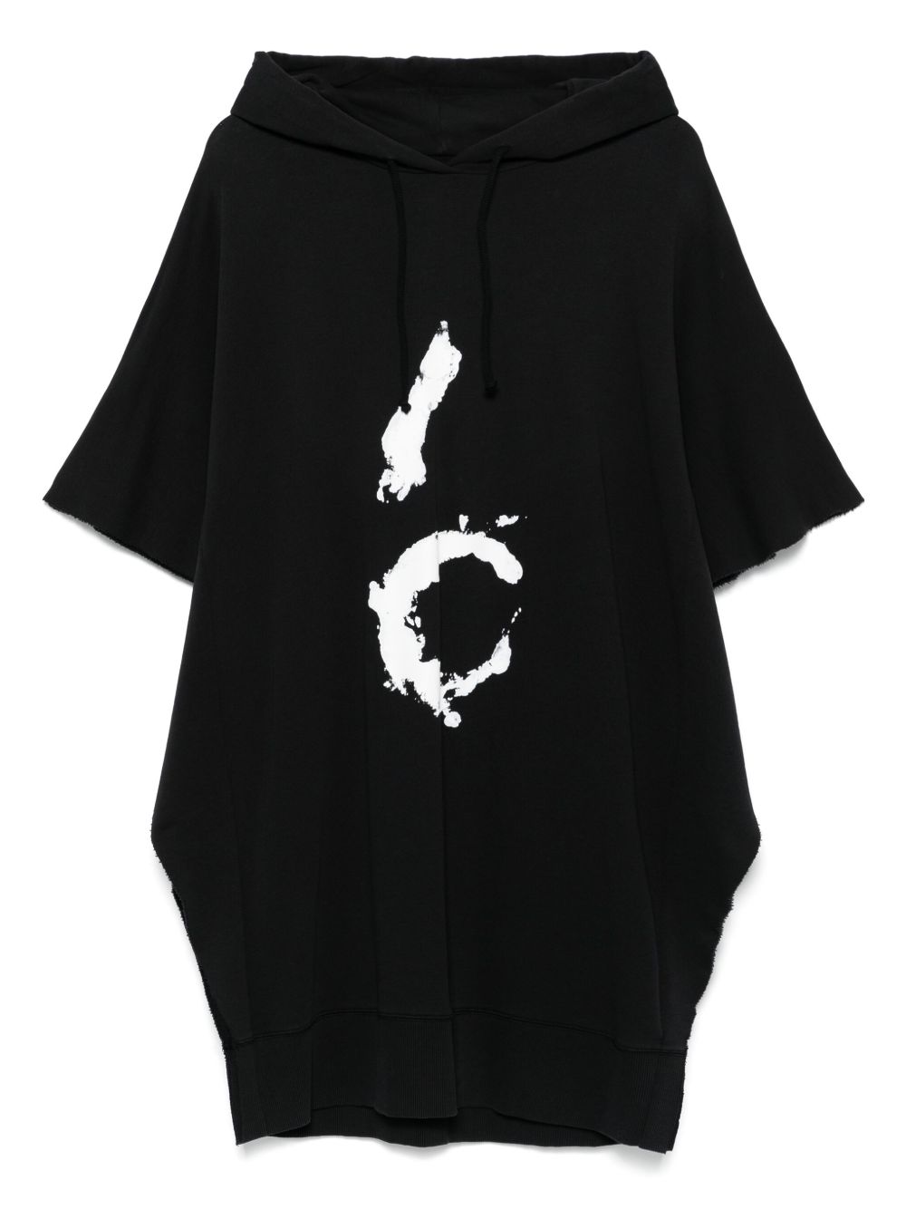 2010s logo-print mini dress - Black