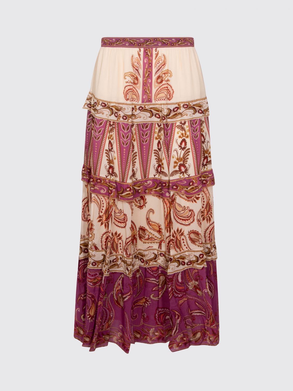 Skirt Woman color Sand