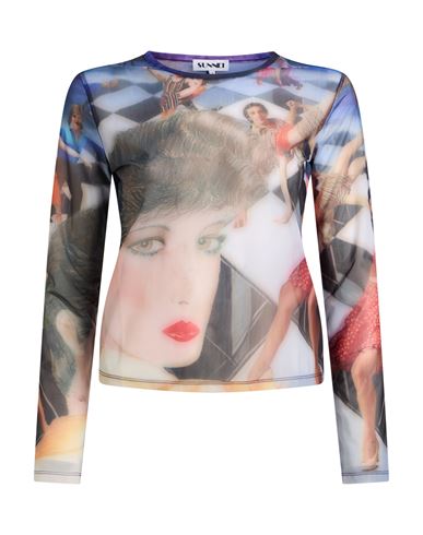 Woman Top Taupe Size M Polyamide, Elastane