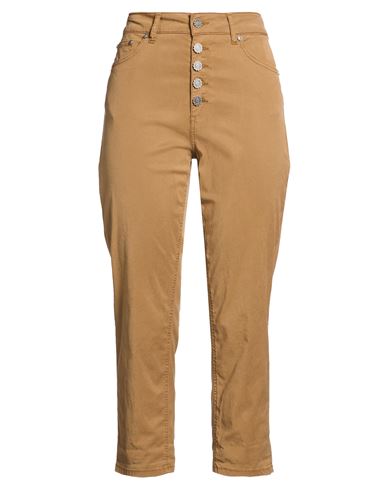 Woman Pants Mustard Size 29 Lyocell, Cotton, Elastane