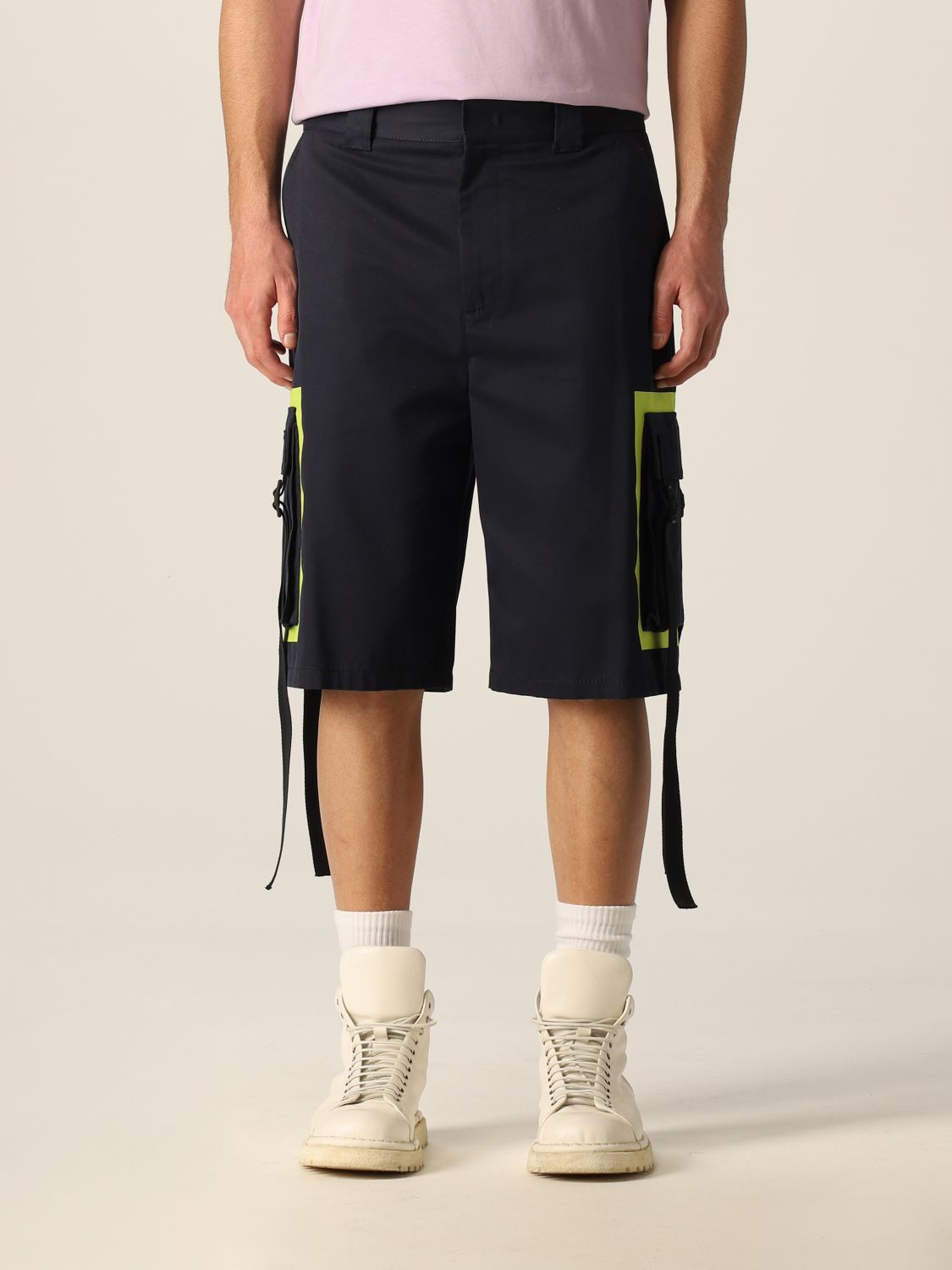 Short Men colour Blue