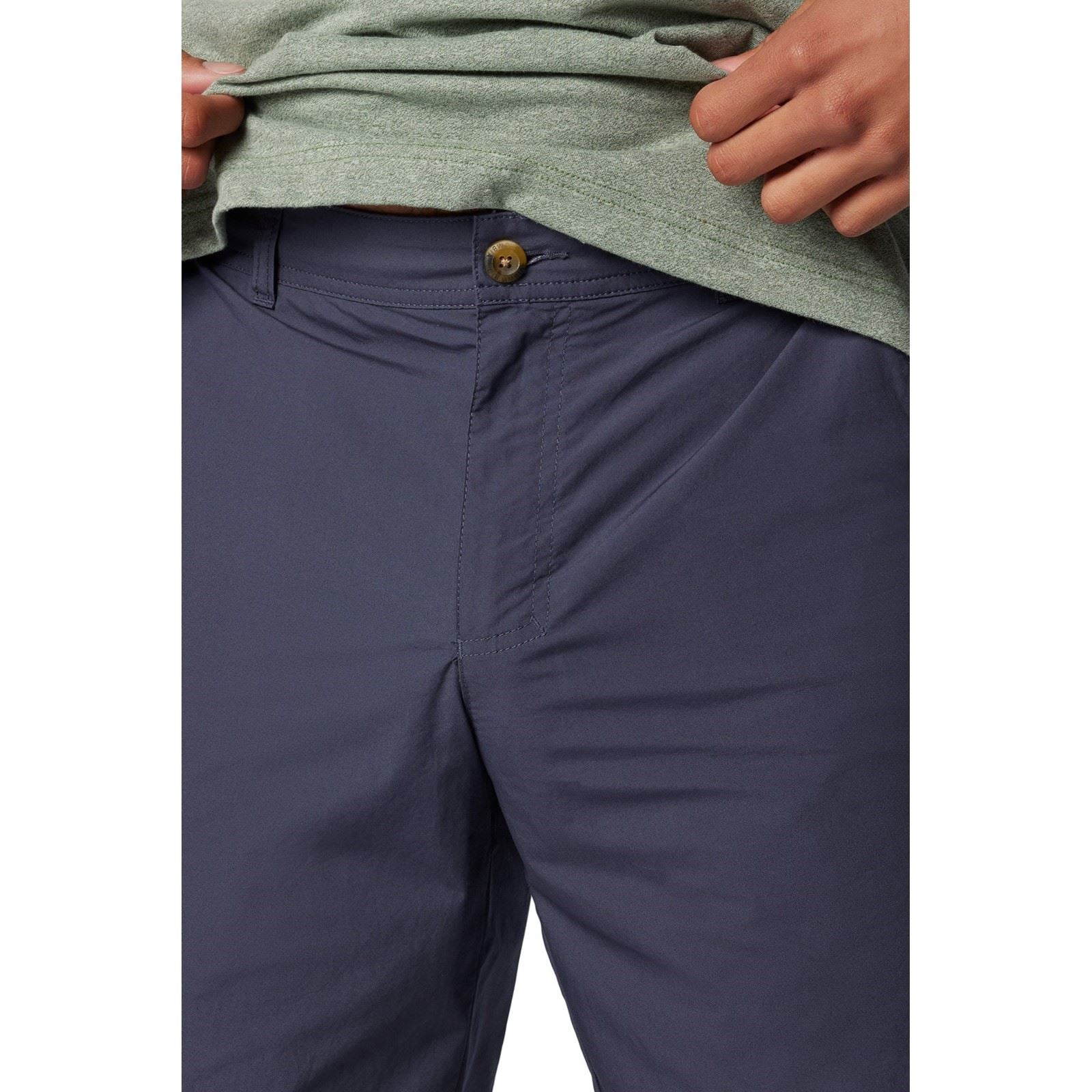 Columbia Washed Out Cotton Men's Blue Knee-Length Short