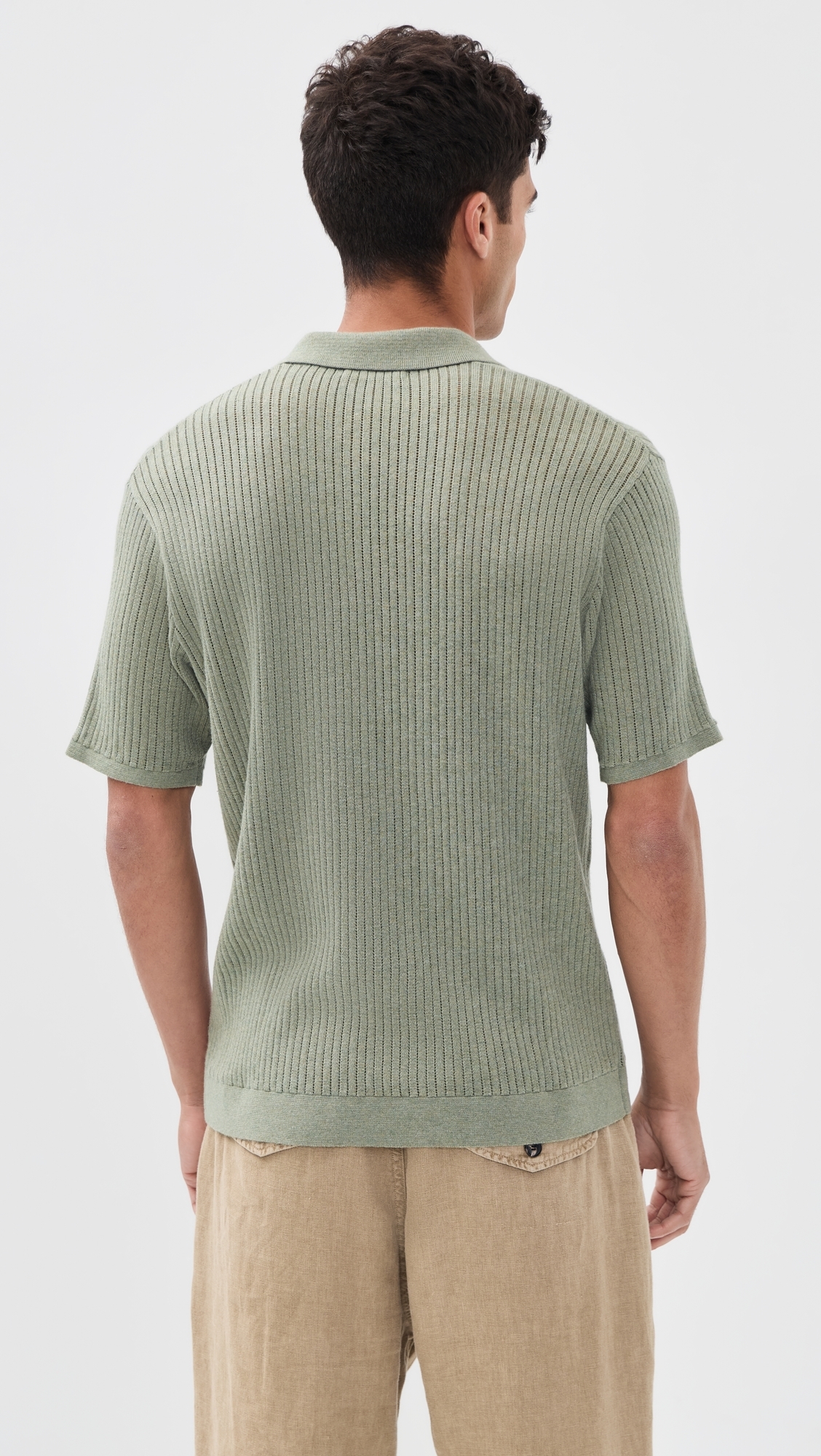 Liam Sweater Polo Vetiver