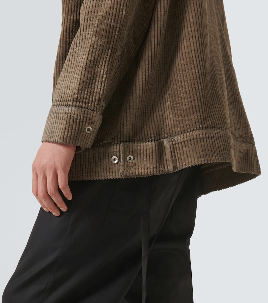 Jumbo corduroy oversized cotton jacket