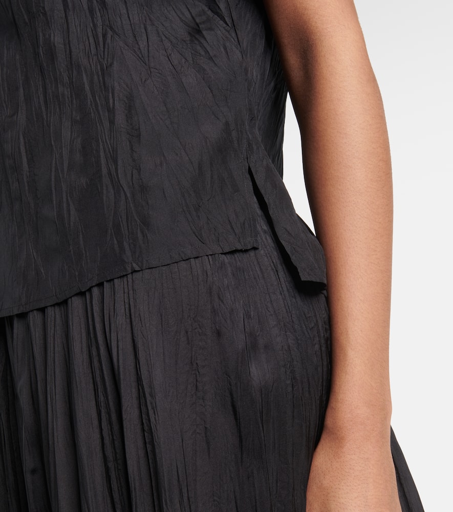 Brunet silk top