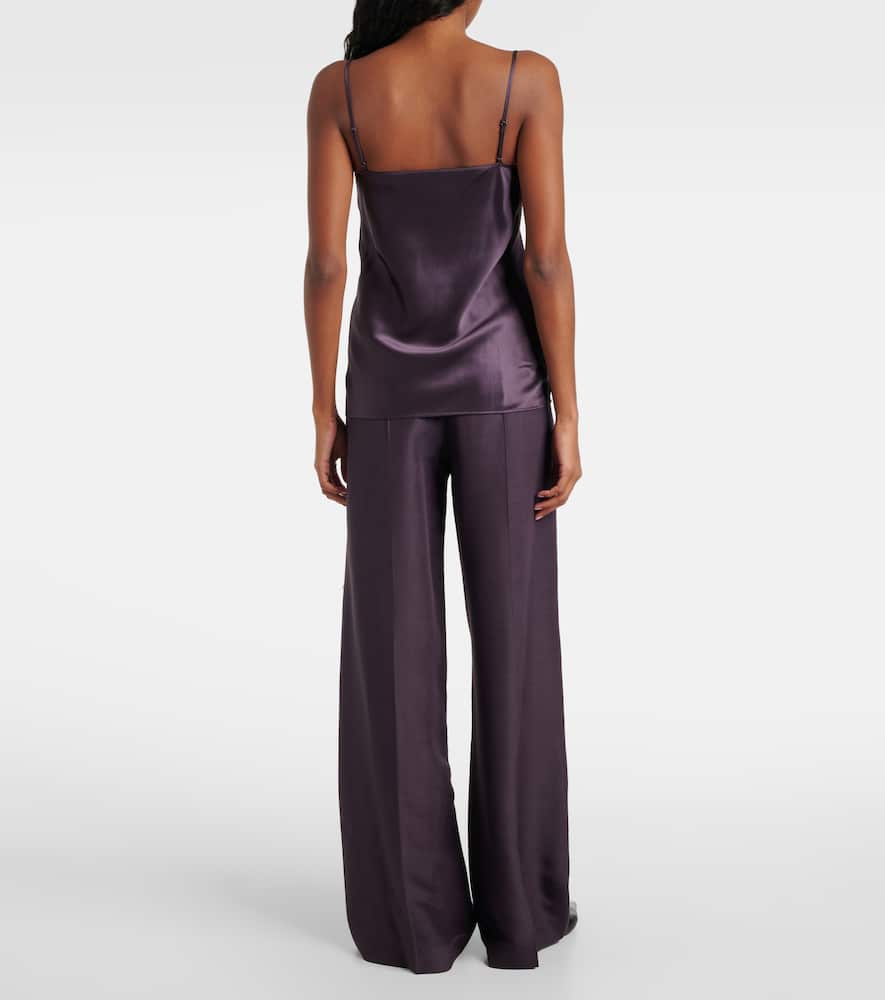Clea silk satin camisole