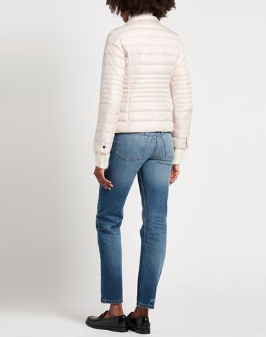Woman Puffer Off white Size 4 Polyester, Polyamide