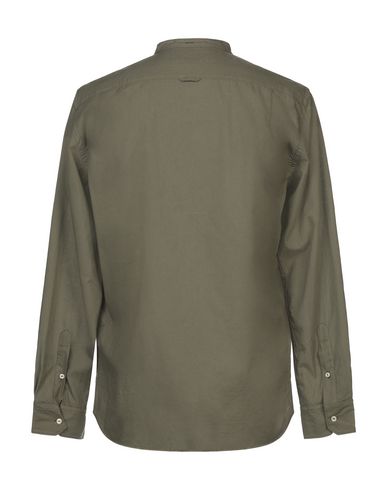 Man Shirt Military green Size 16 Cotton