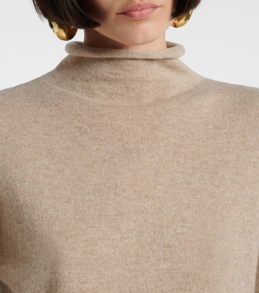 Cashmere turtleneck top