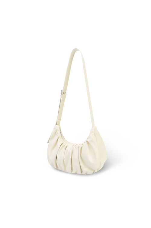 Leather Croissant 2way Cross Bag