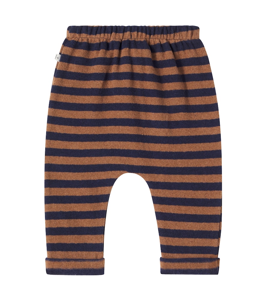 Baby Uriel striped cotton-blend sweatpants