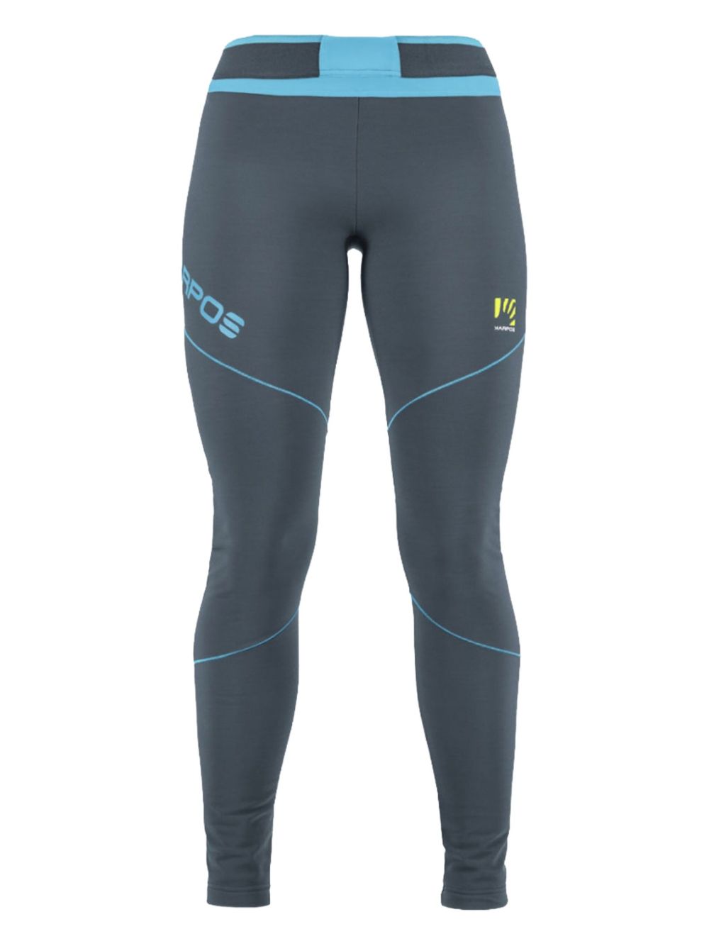 KARPOS logo-print performance leggings - Blue