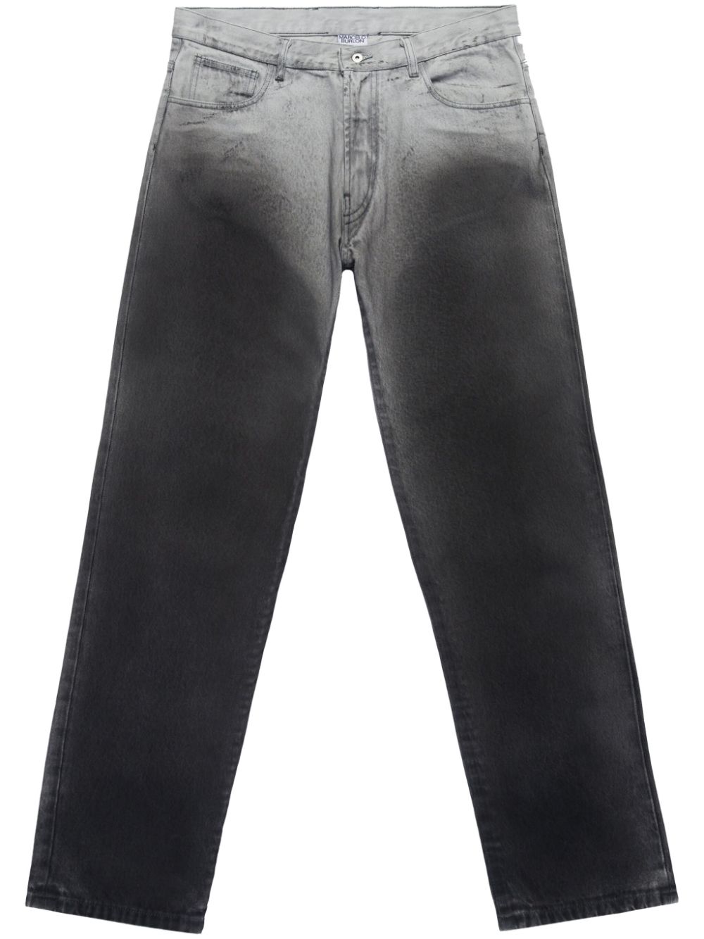 Gradient-effect jeans - Black