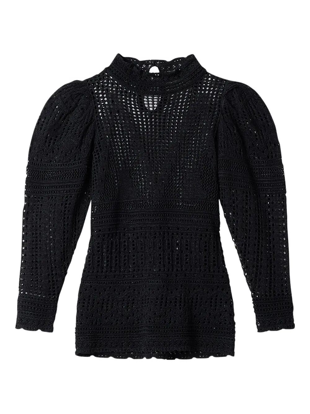 Dahara Openwork Cotton Sweater
