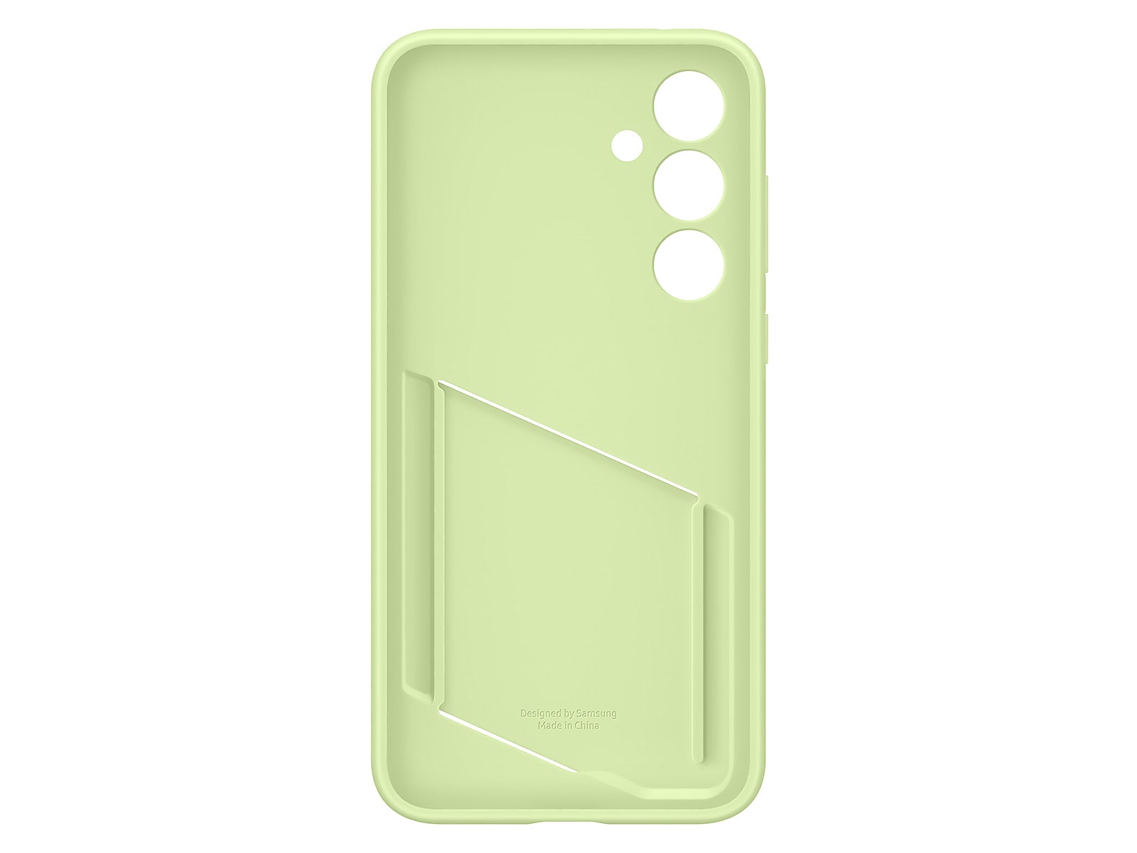 Galaxy A35 5G Silicone Card Slot Case in Lime(EF-OA356TMEGUS)