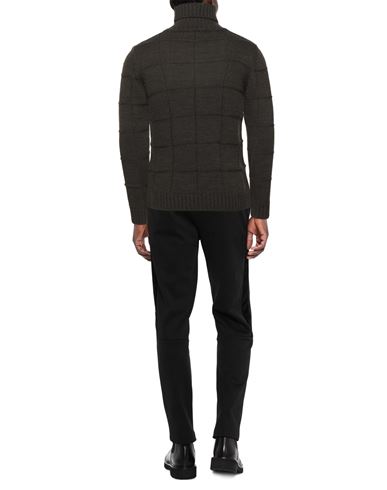 Man Turtleneck Military green Size XXL Cotton, Wool, Viscose, Polyamide