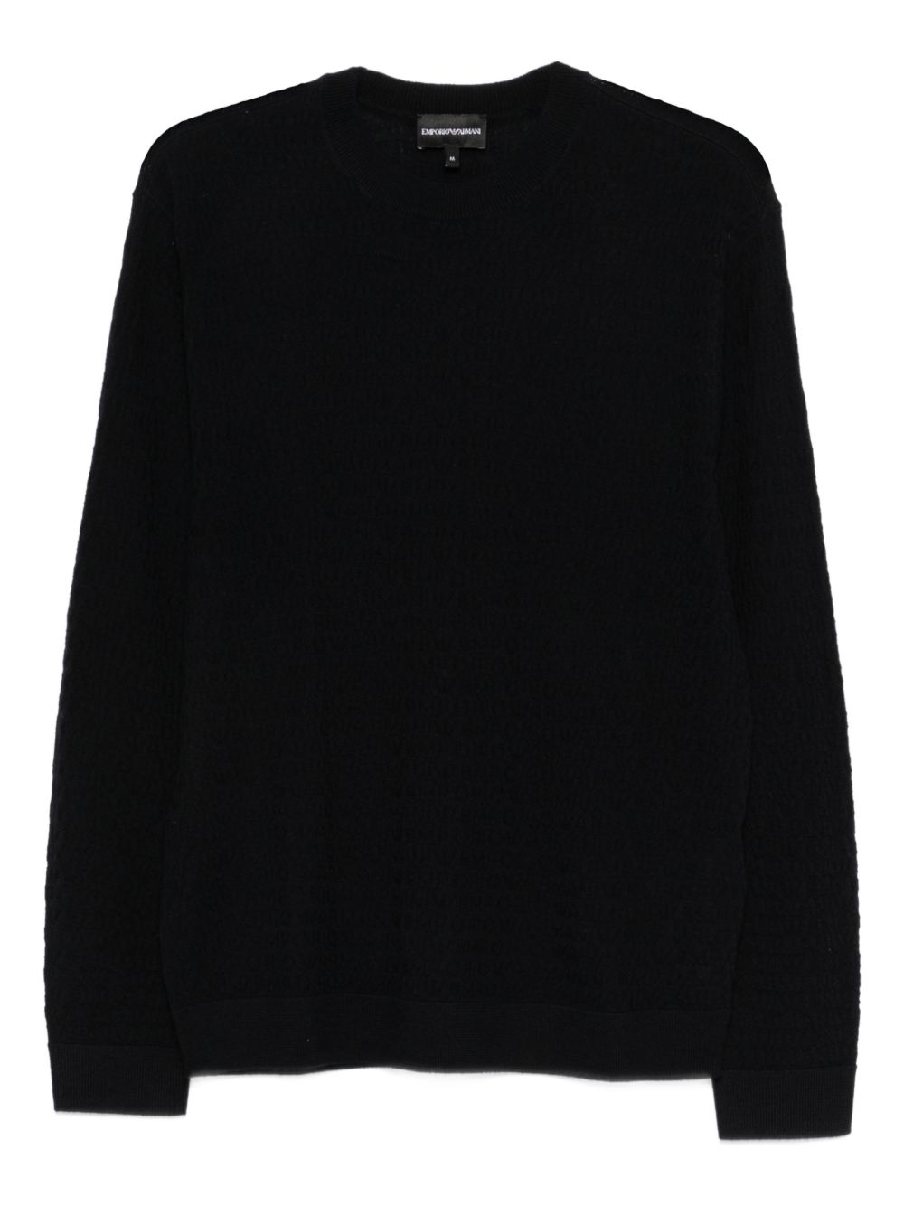 Wool crewneck sweater
