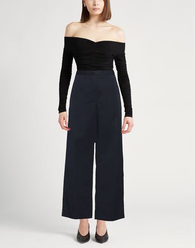 Woman Pants Navy blue