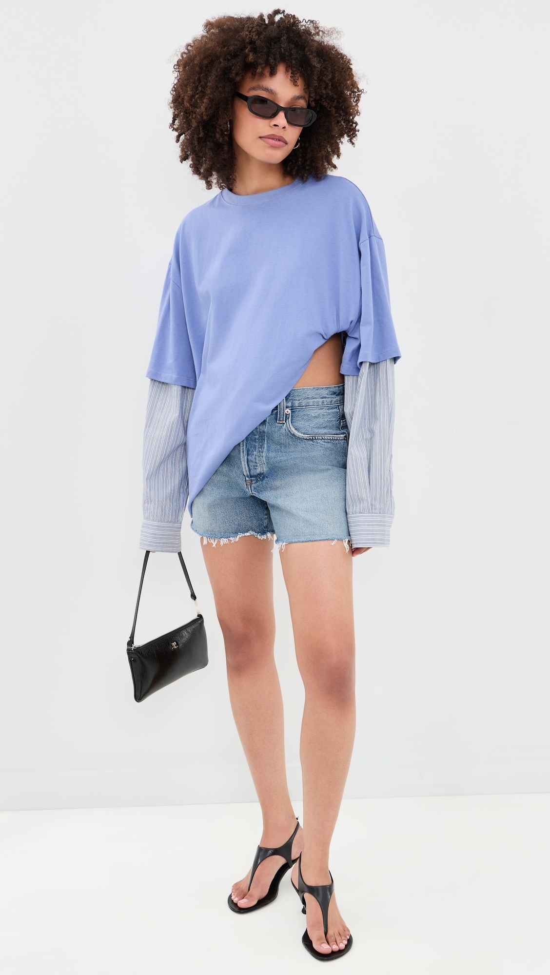Bottega Layered Shirt Persian Jewel