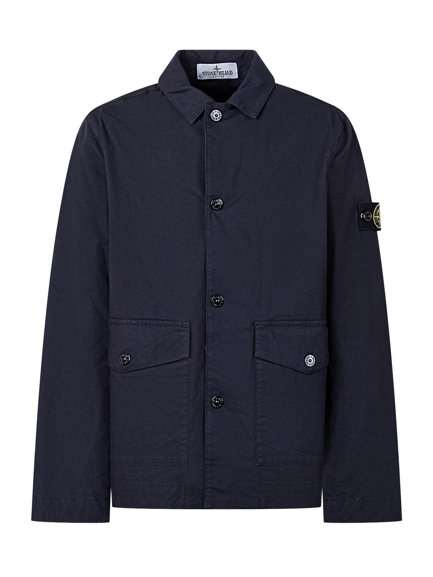 Kids Jacket with Front Pockets and Stylish Collar