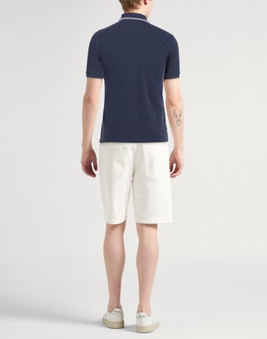 Man Polo shirt Navy Size XS Cotton
