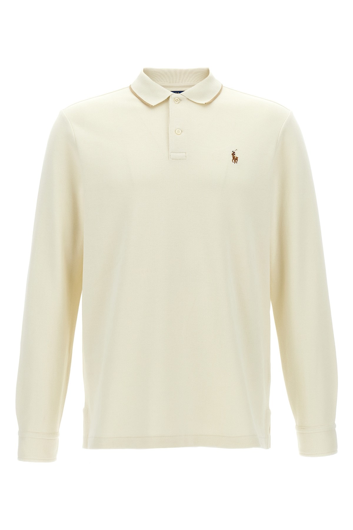 Fleece Cotton Polo Shirt
