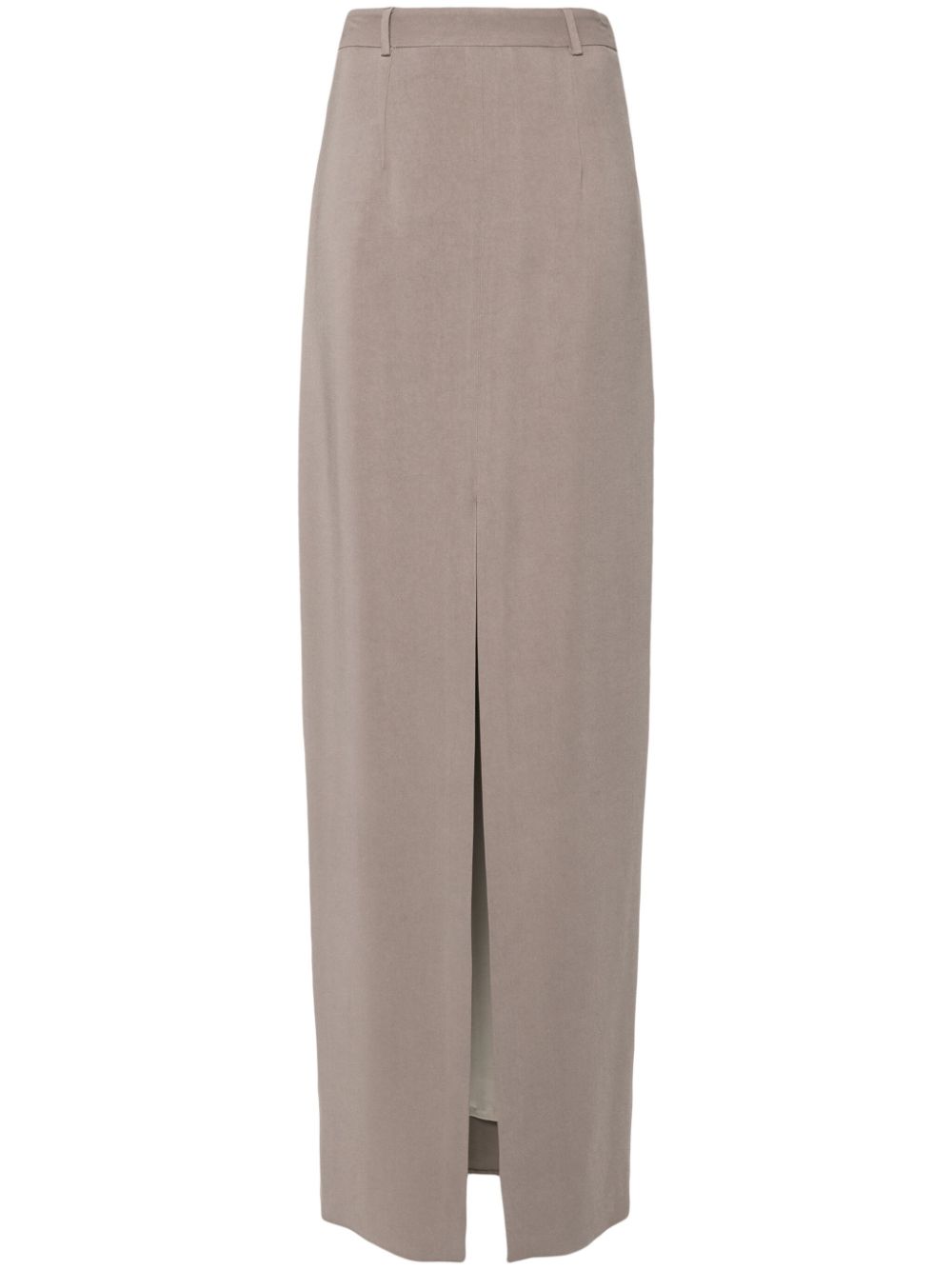 Dart-detail skirt - Black