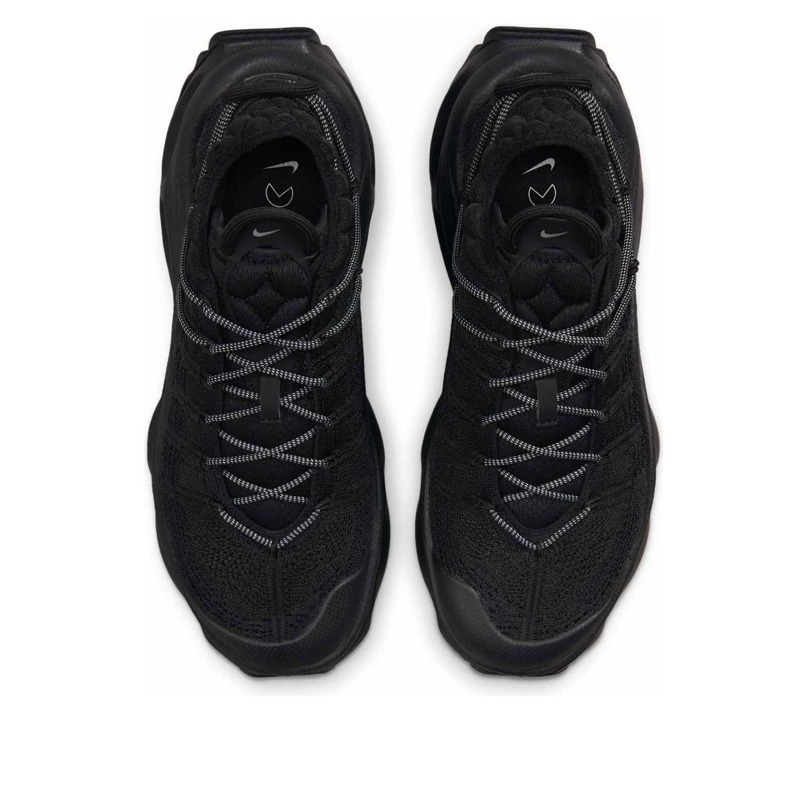 (WMNS) Air Max Flyknit Venture 'Black Metallic Silver'