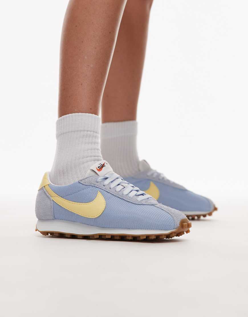 Nike LD-1000 sneakers in light blue and yellow