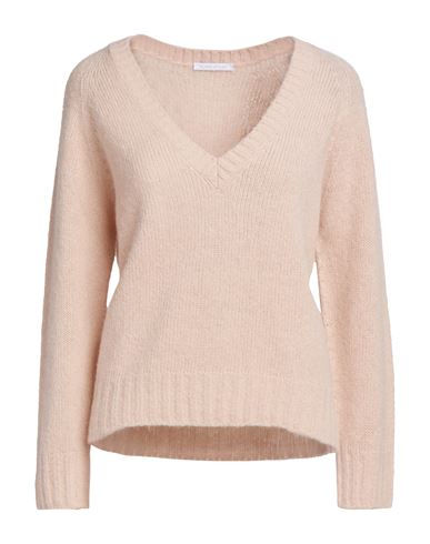 Woman Sweater Blush Size L Alpaca wool, Polyamide, Wool