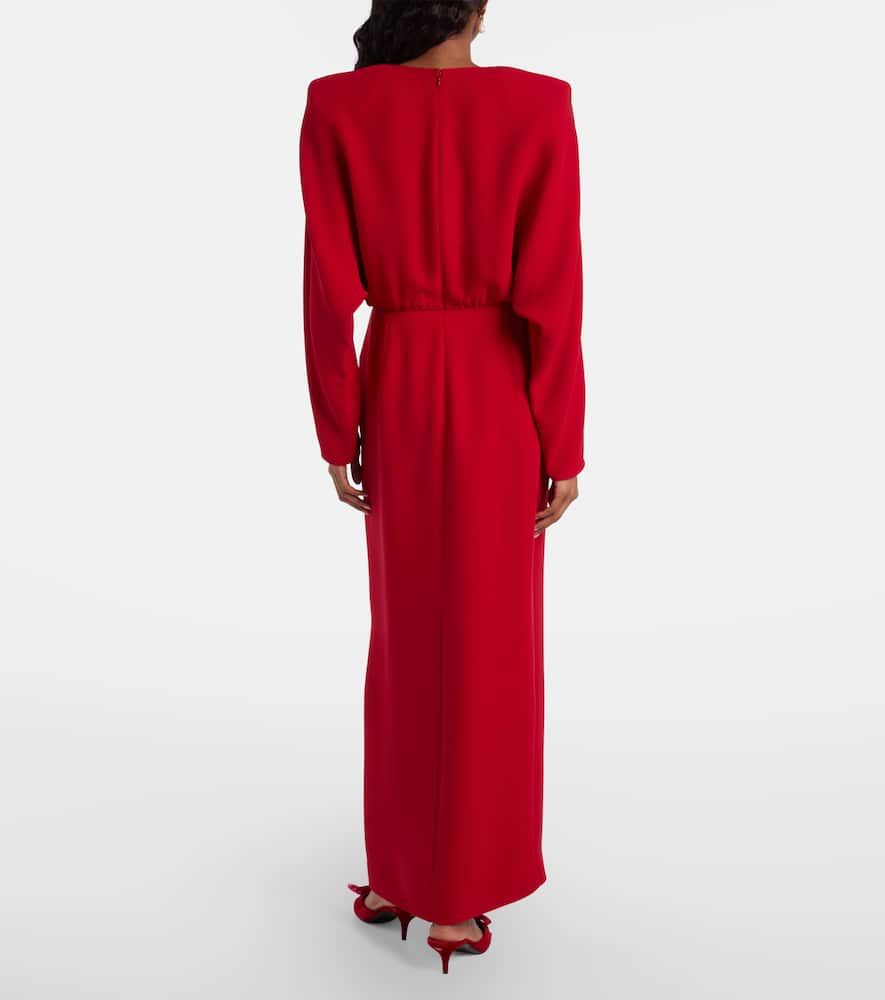 Silk gown