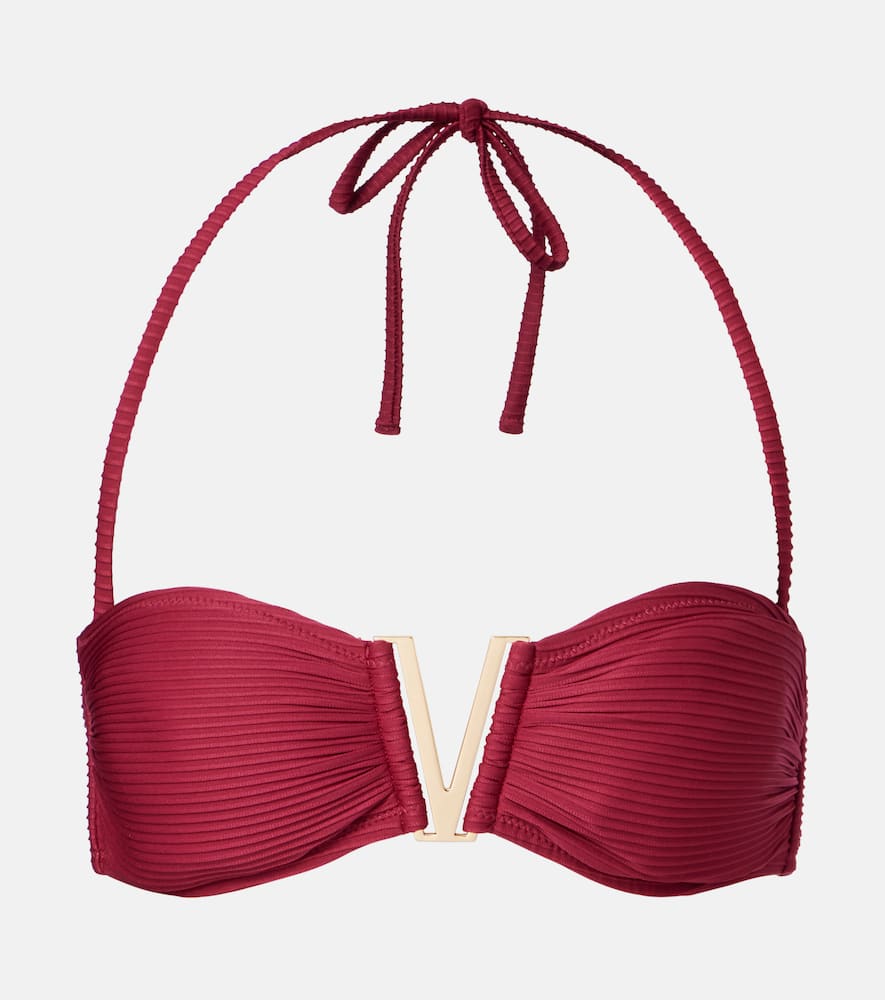 Cassis halterneck bikini top