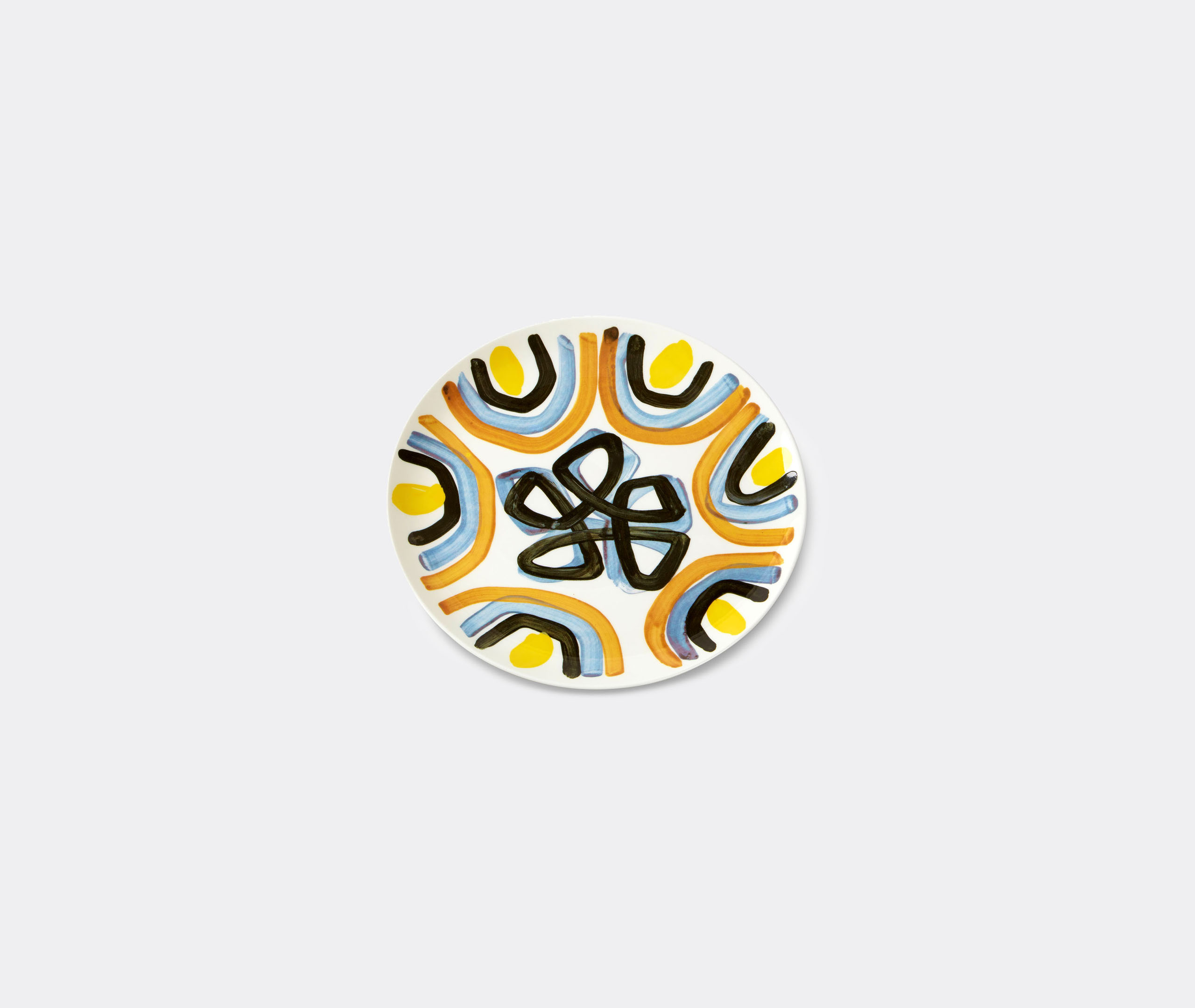 'yellow Flower' Salad Plate