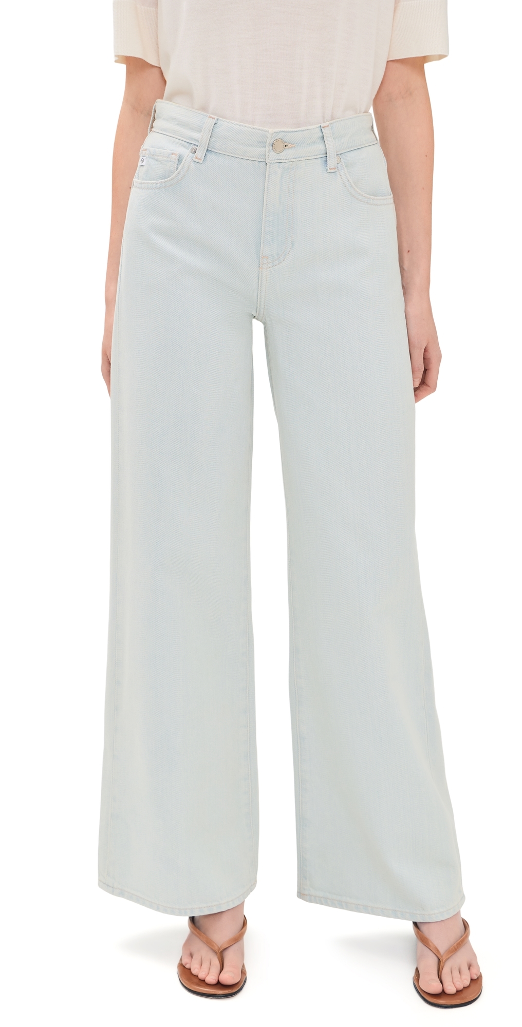 Saige Wide Leg Jeans Luminance