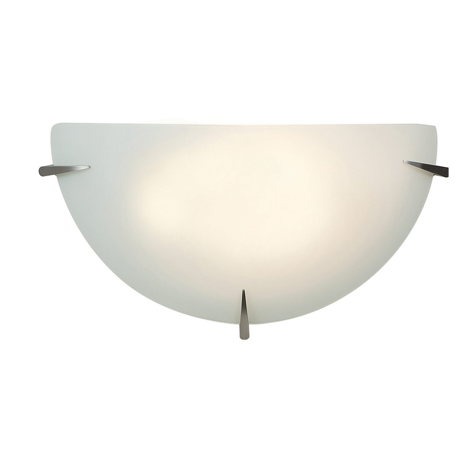 Brushed Steel One Light Wall Sconce from the Zenon Collection