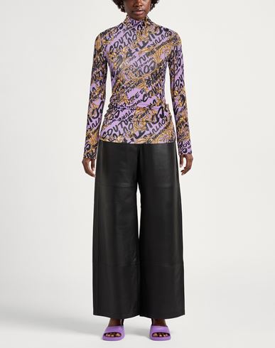 Versace Jeans Couture Woman Top Mauve Size 2 Viscose, Elastane