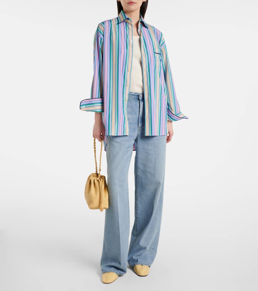 Ayla mid-rise wide-leg jeans