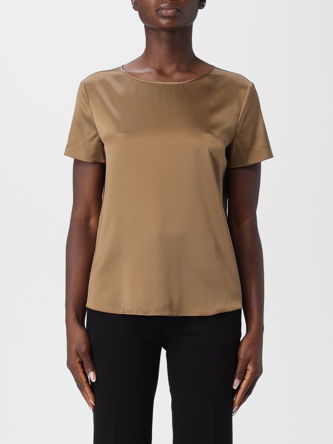 Top Woman color Brown