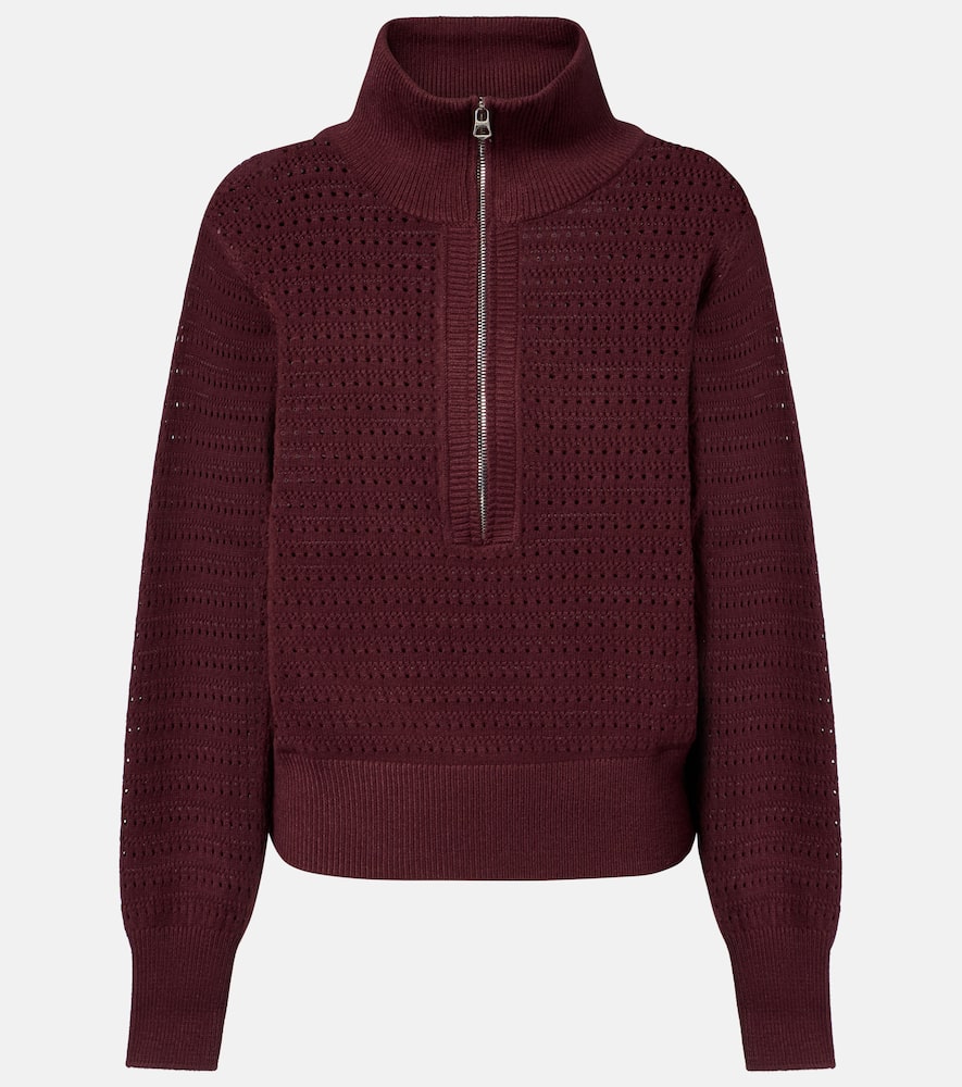 Darla half-zip sweater