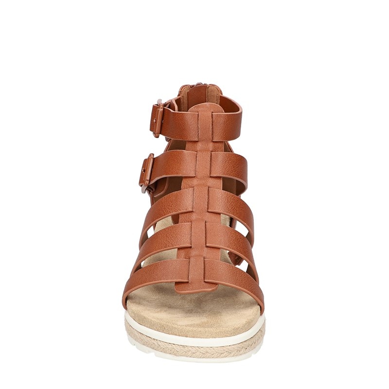 Women's Simone Gladiator Sandals (Cognac)