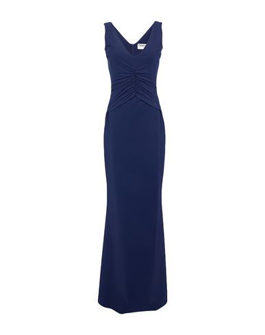 Woman Maxi dress Navy Size 2 Polyamide, Elastane