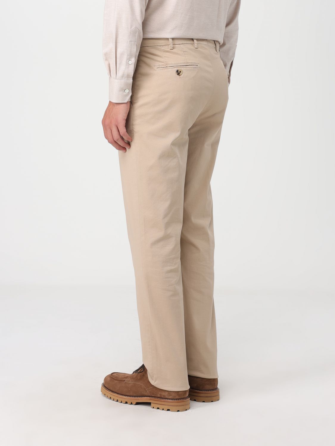 Pants in cotton gabardine